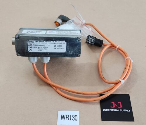*PREOWNED* IMI Norgren D366LG83NNL1722 Proportional Valve PS: 100Bar + Warranty! Main Image
