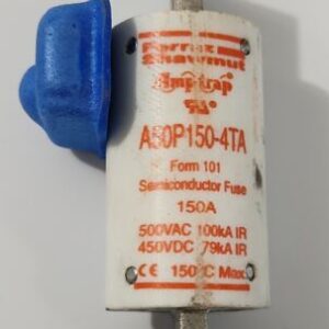 *NEW* Ferraz Shamwut A50P150-4TA Amp-Trap Form 101 150A 500Vac 450Vdc + Warranty - Image 2