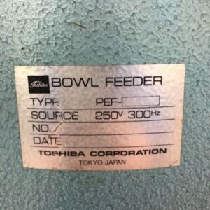 Toshiba Vibratory Bowl Feeder Type PEF 250V *Fast Shipping* Warranty! - Image 7