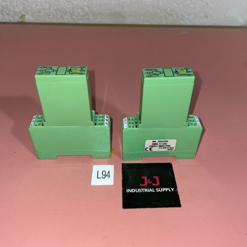 (2) NNB Phoenix Contacts EMG 17-OE-120AC/48DC/100 Main Image