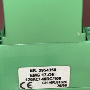 (2) NNB Phoenix Contacts EMG 17-OE-120AC/48DC/100 - Image 3