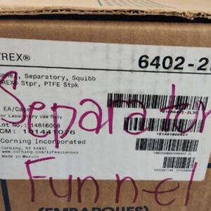 *NEW* Pyrex Corning 6402-2L Separatory Funnel Squibb Stpr PTFE Stpk + Warranty! - Image 7