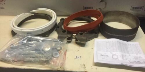 United Conveyor Flanged Pipe Coupling Assy Spartan 10" Nuvaloy Coal 1701-4019-5 Main Image