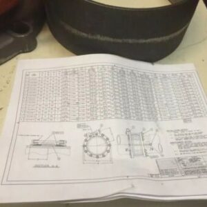 United Conveyor Flanged Pipe Coupling Assy Spartan 10" Nuvaloy Coal 1701-4019-5 - Image 4