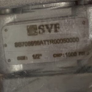 New SVF 1/2” Clean Flow S/S Tri-Clamp SB706666ATTR00050000 (New Sealed Bag) - Image 5