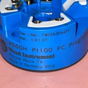 Weed Instruments 4500H P1100 PC Programmable RTD Temperature Transmitter - Image 3