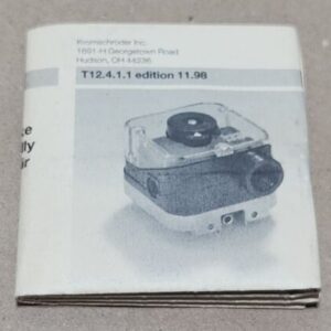 *NEW SURP* Krom Schroder DG500T Gas/Air Pressure Switch 40-200 In Wc + Warranty! - Image 8