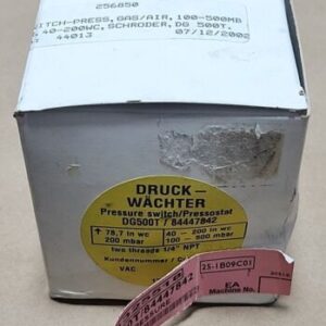 *NEW SURP* Krom Schroder DG500T Gas/Air Pressure Switch 40-200 In Wc + Warranty! - Image 10