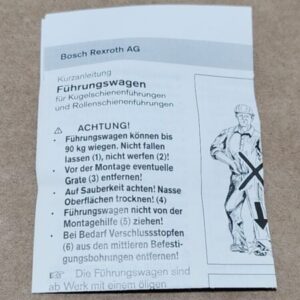 *BRAND NEW* Rexroth R165121320 Bearing Runner Block Carbon Steel + Warranty! - Image 6