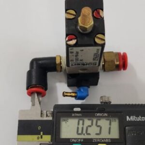 *PREOWNED* Burkert FLN9CH Solenoid Valve 24V w/ Flow Control Manifold + Warranty - Image 8