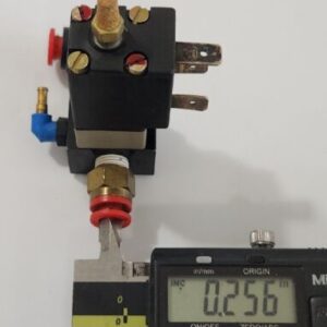 *PREOWNED* Burkert FLN9CH Solenoid Valve 24V w/ Flow Control Manifold + Warranty - Image 9