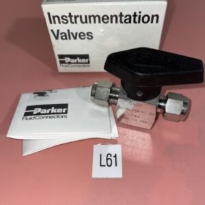 PARKER # 6A-PR6-VT-SS ROTATING PLUG VALVE, FACTORY SEALED!!! - Image 1