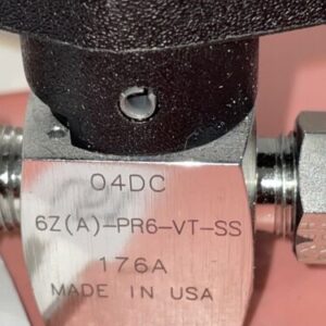 PARKER # 6A-PR6-VT-SS ROTATING PLUG VALVE, FACTORY SEALED!!! - Image 2