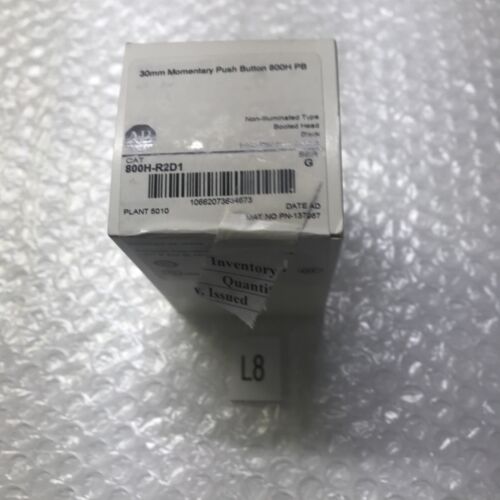 New Sealed Box Allen-Bradley Push Button Unit 800H-R2D1 Fast Shipping+Warranty! Main Image