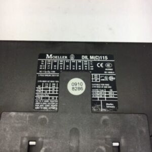 Moeller DIL M115 Contactor 160A Open 600V 3 Pole *Fast Shipping* Warranty! - Image 6