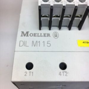 Moeller DIL M115 Contactor 160A Open 600V 3 Pole 190-240v coil Warranty! - Image 2