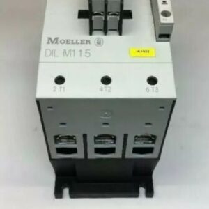 Moeller DIL M115 Contactor 160A Open 600V 3 Pole 190-240v Warranty! - Image 1