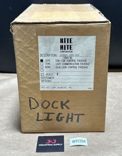 FACTORY NEW IN BOX- RITE HITE Dok-Lok 7210 Outside Light Box Vehicle Restraint Main Image