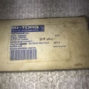 *Bi-Torq CSRBT001 Actuators & Valve 290PSI 1/4”NPT# - Image 2