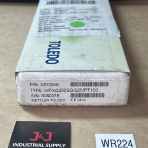 NEW- Mettler Toledo 52002560 InPro 3250SG/225/PT100 pH Sensor Probe || FAST SHIP - Image 1