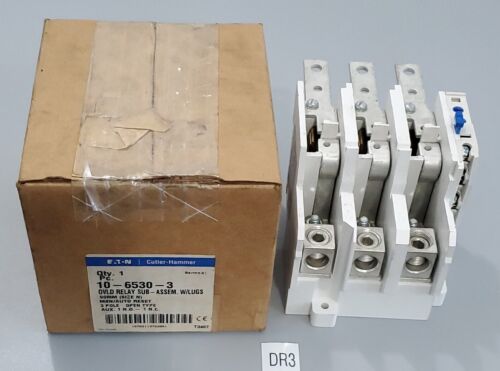 *NEW IN BOX* Eaton Cutler-Hammer 10-6530-3 Overload Relay Sub Assy w/ Lugs 3P Main Image