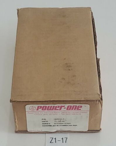 *NEW IN BOX* Power-One HAA512-A International Series DC Power Supply + Warranty! Main Image