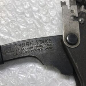 *Used Shure Stake Hand Tool WT-145A-Thomas Betts Co# - Image 3