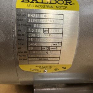 Baldor Electric Motor MM3711 37EG17X56G1 10hp 208-230/460V 3450rpm Warranty 🇺🇸 - Image 4