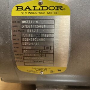 Baldor Electric Motor MM3711 37EG17X56G1 10hp 208-230/460V 3450rpm Warranty 🇺🇸 - Image 5