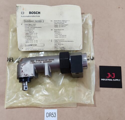 *NEW SURPLUS* Rexroth Bosch 0 608 810 043 Angle-Head Nutrunner 3W056 + Warranty! Main Image