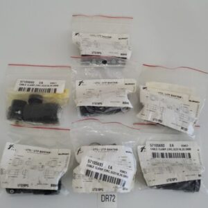 *NEW* LOT OF 7 Burndy UTG18PG Standard Circular Cable Clamps Size 18 20.5mm - Image 1