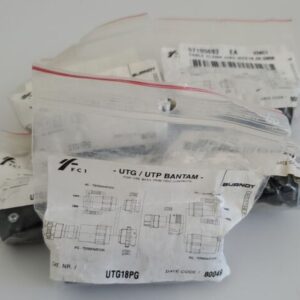 *NEW* LOT OF 7 Burndy UTG18PG Standard Circular Cable Clamps Size 18 20.5mm - Image 2