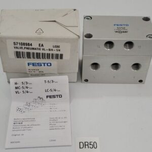 *NEW IN BOX* Festo VL-5/4-1/4 Double Pilot Valve 145Psi 4574 J602 + Warranty! - Image 1