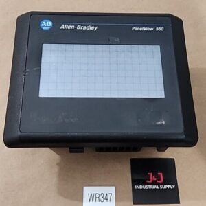 *PREOWNED* Allen-Bradley 2711-T5A8L1X /B Rev E FRN 4.46 PanelView 550 + Warranty - Image 1