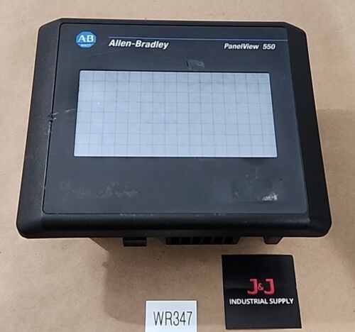 *PREOWNED* Allen-Bradley 2711-T5A8L1X /B Rev E FRN 4.46 PanelView 550 + Warranty Main Image
