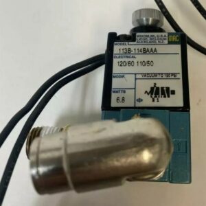 Pre-owned Lot Of 2 Mac 113B-114BAAA Solenoid Valve Warranty Fast Shipping! - Image 3