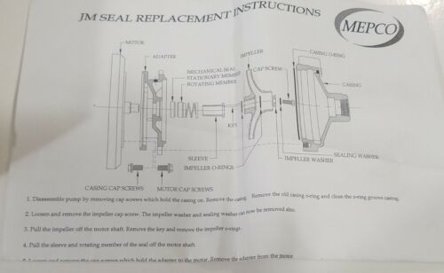 🆕️ *SEALED* Fristam 1802600338 736 Single Pump Seal Kit ⚡️🇺🇸 SHIP+WARRANTY Main Image