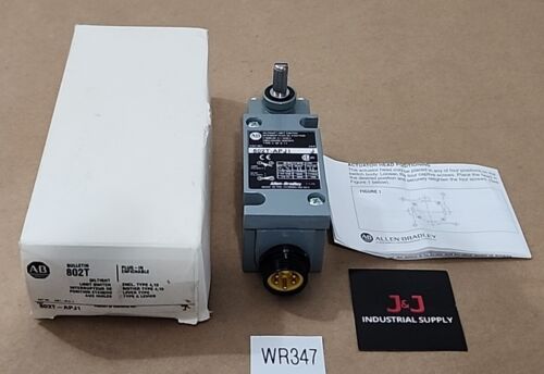 *BRAND NEW* Allen-Bradley 802T-APJ1 /J Oiltight Limit Switch 120V + Warranty! Main Image
