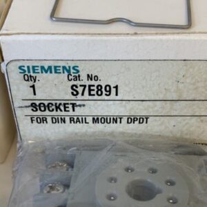NEW Siemens DPDT S7E891 Socket for DIN Rail Mount *FREE SHIPPING* - Image 2