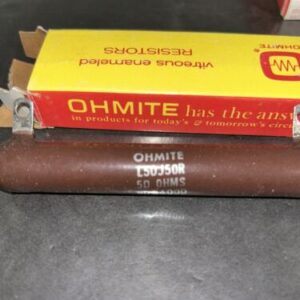 (3) NIB L50J250 & (3) L50J50R OHMITE  RESISTORS FAST SHIPPING + WARRANTY - Image 4