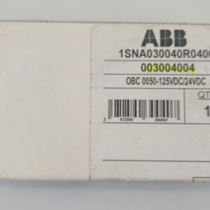 *NEW* ABB Entrelec 003004004 Optocoupler OBC 0050-125Vdc/24Vdc + Warranty! - Image 6