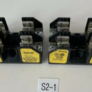 *NEW* Lot Of 2 Bussman R25030-2PR Fuse Holder - 250V - 30A, 2 Pole + Warranty! - Image 1