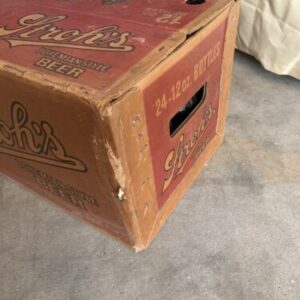 Strohs Bohemian Beer Plastic Coated Cardboard Case w/24 12oz Bottles Glass - Image 4