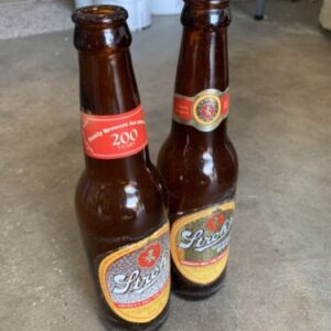 Strohs Bohemian Beer Plastic Coated Cardboard Case w/24 12oz Bottles Glass - Image 7