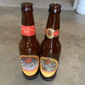 Strohs Bohemian Beer Plastic Coated Cardboard Case w/24 12oz Bottles Glass - Image 8