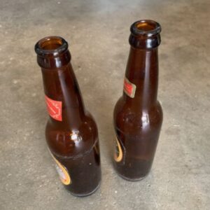Strohs Bohemian Beer Plastic Coated Cardboard Case w/24 12oz Bottles Glass - Image 9