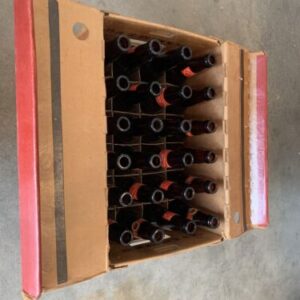 Strohs Bohemian Beer Plastic Coated Cardboard Case w/24 12oz Bottles Glass - Image 10