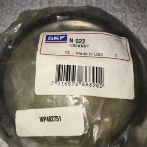 **SKF N Series Bearing Locknut N 022 WP482751 #New In Factory Bag! - Image 2