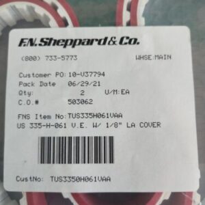🆕️ F.N. Sheppard Timing Belt TUS335H061VAA 335-H-061 ||⚡️🇺🇸 SHIP - Image 2