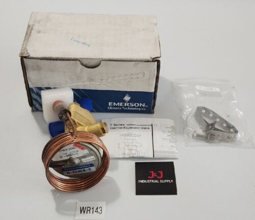*NEW* Emerson TCLE 1-1/2 MW55 Thermal Expansion Valve 1/2" Out 5/8" + Warranty! Main Image